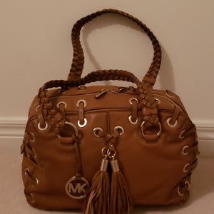 Michael Michael Kors brown leather bag